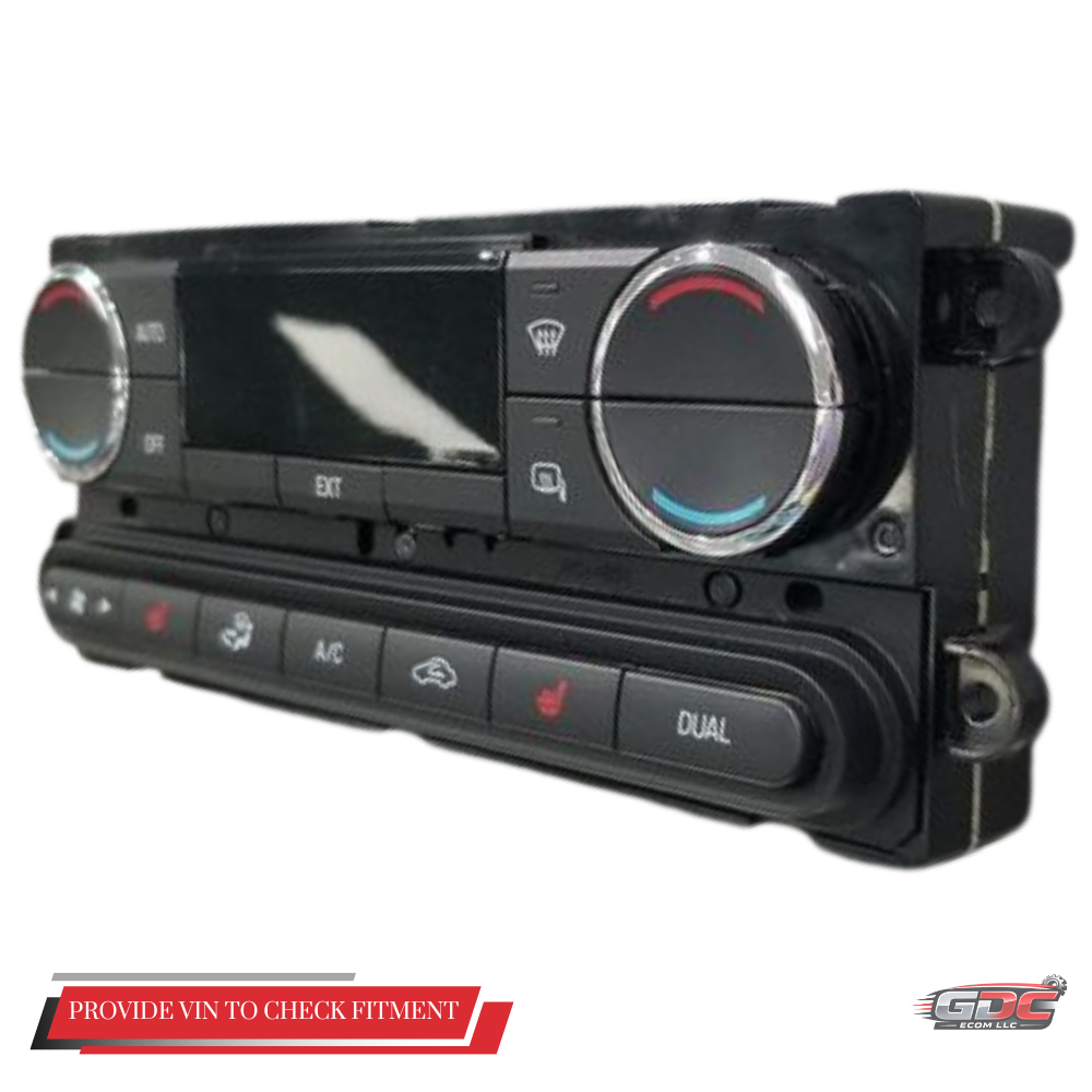 2009–2010 Ford F350 Super Duty AC Heater Temperature Control OEM — view 2