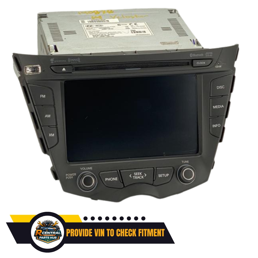 2012–2015 Hyundai Veloster Radio Display Receiver Satellite CD OEM — view 1