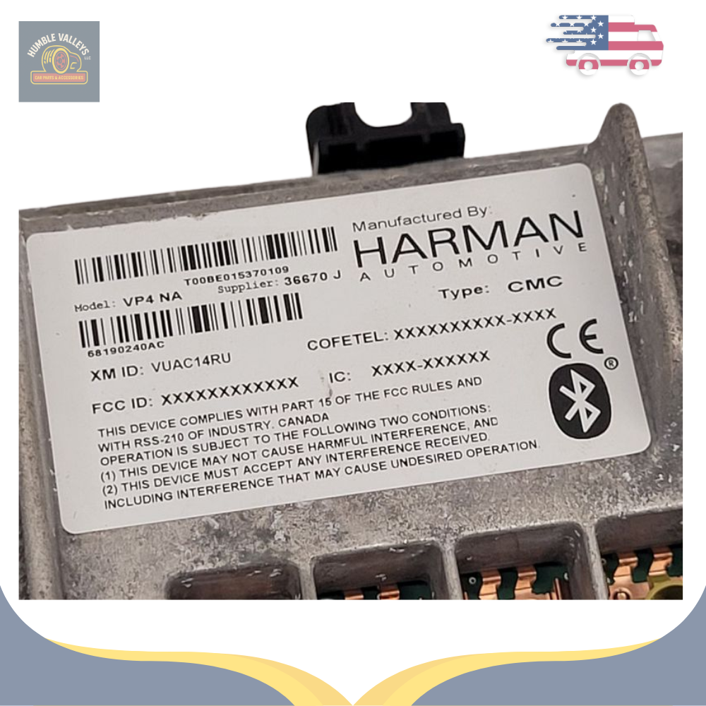 2014 Jeep Grand Cherokee Radio Information Display Navigation 8.4 Inch OEM — view 5