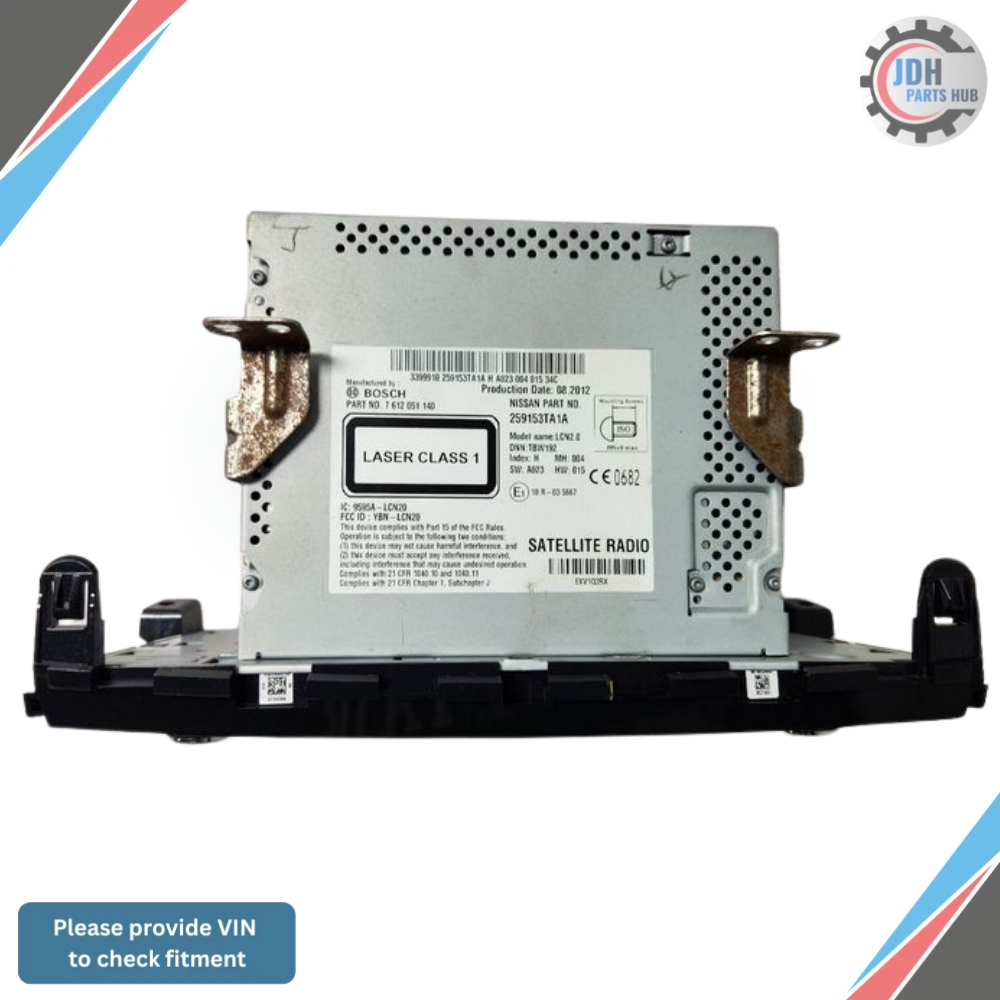 2013–2014 Nissan Altima Sedan Navigation CD Player Radio OEM — view 2