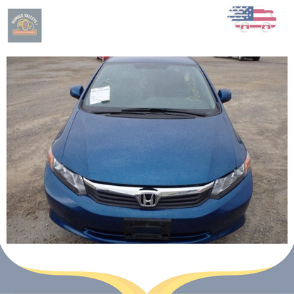 2012–2015 Honda Civic RH Passenger Sunvisor Sun Visor with Mirror OEM — view 3