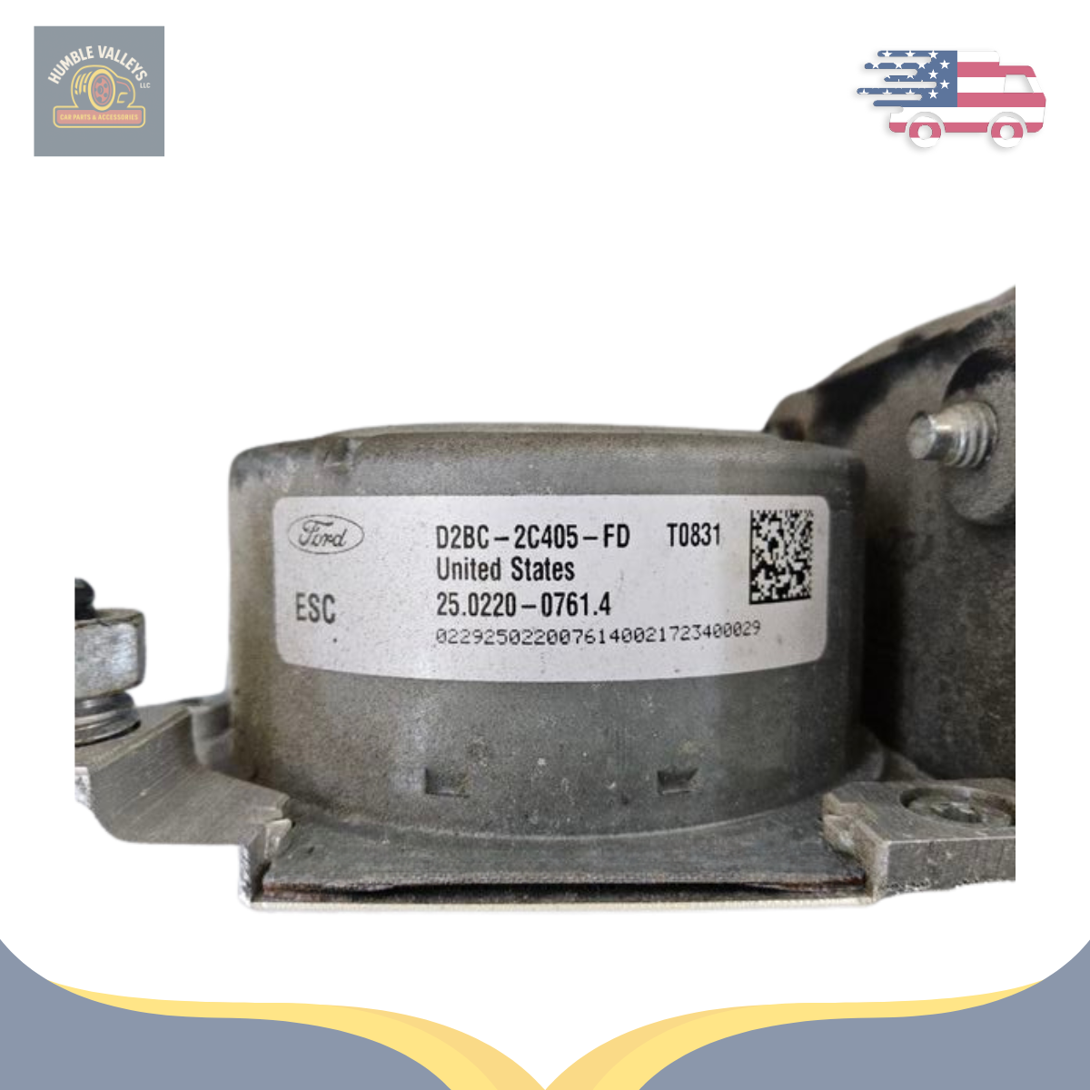 2014–2019 Ford Fiesta ABS Anti Lock Brake Actuator Pump Unit 15 16 17 18 — view 5