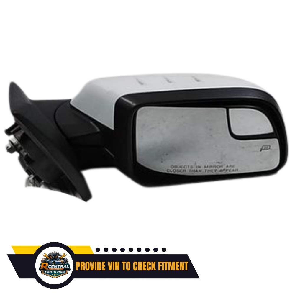 2011–2014 Ford Edge Right Passenger Side View Door Mirror Power White OEM — view 1