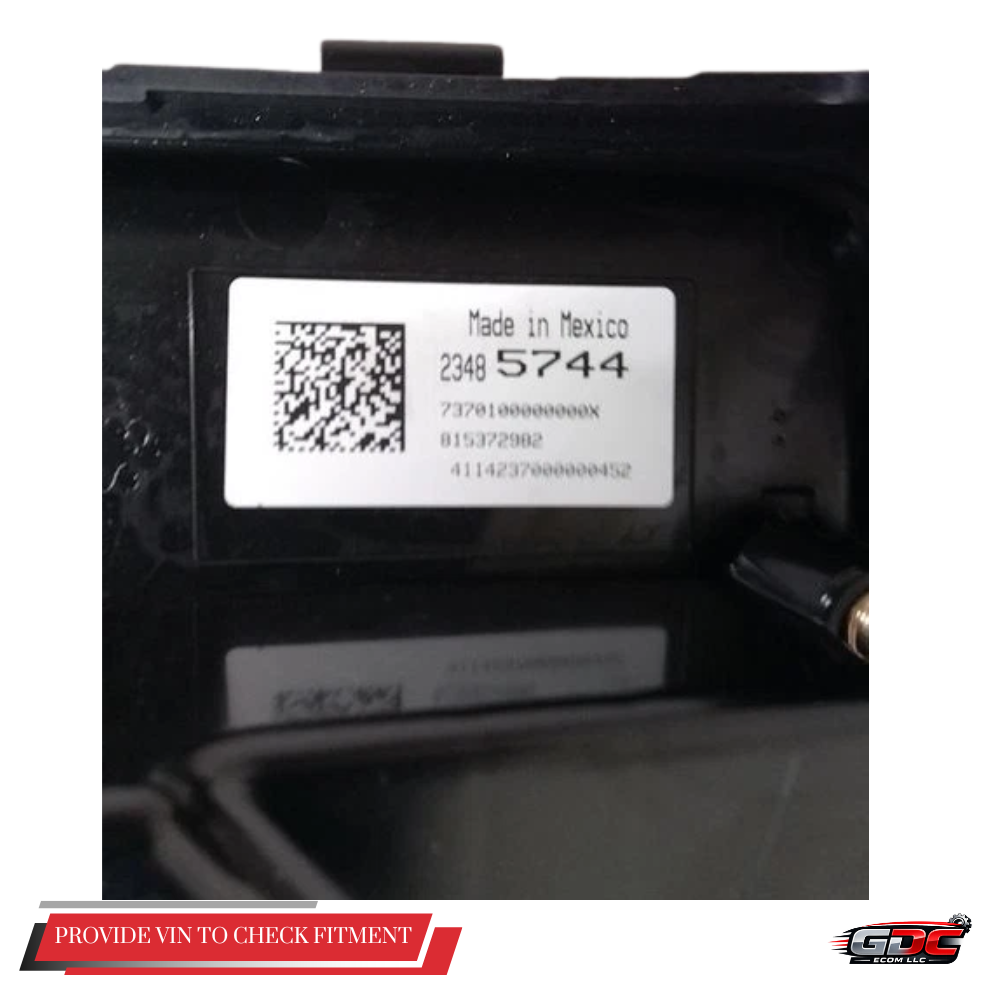 2015–2016 Chevrolet Silverado 1500 2500 Radio Control Panel Screen OEM — view 3