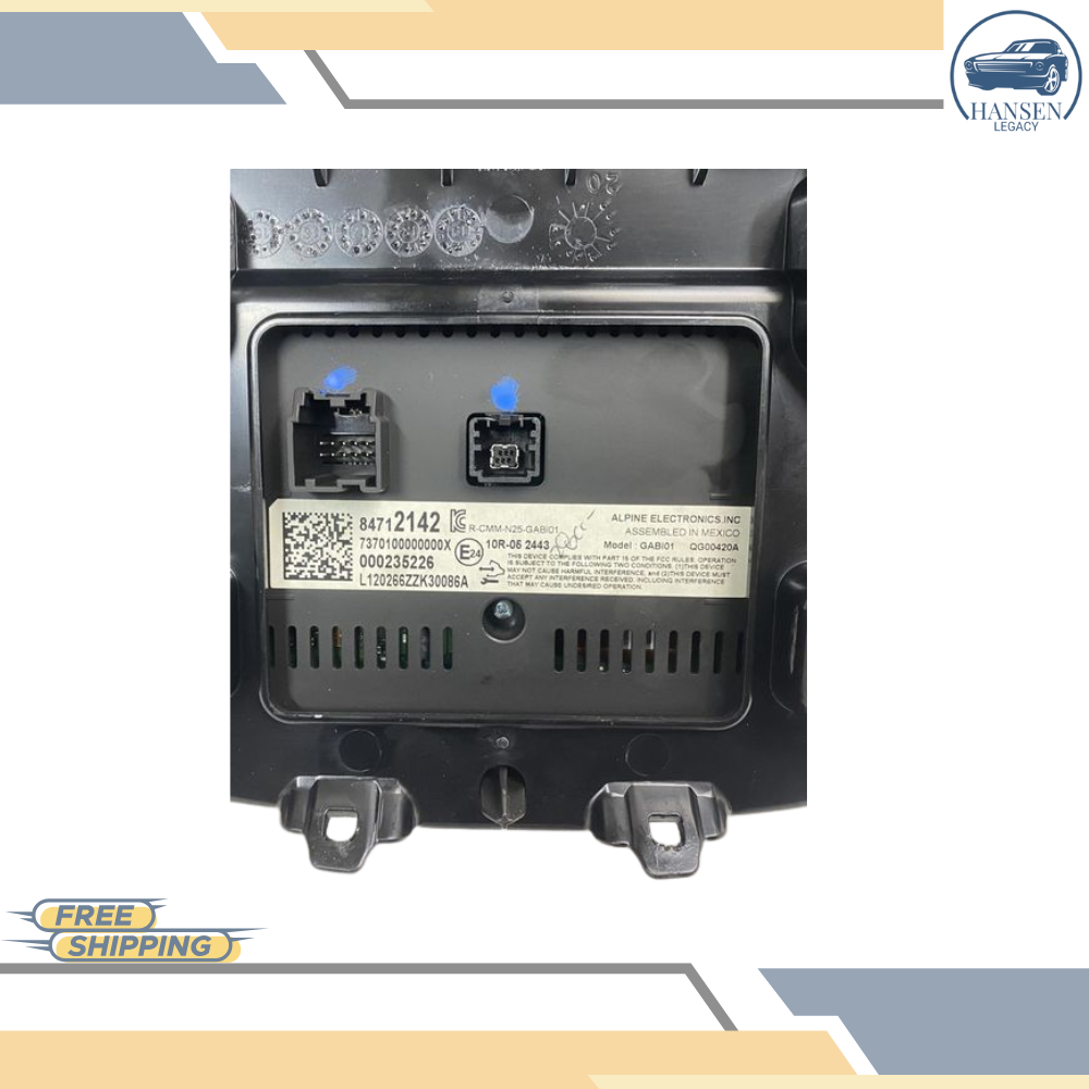 2021–2024 Chevrolet Malibu Radio Dash Display Screen ID 84712142 OEM — view 3