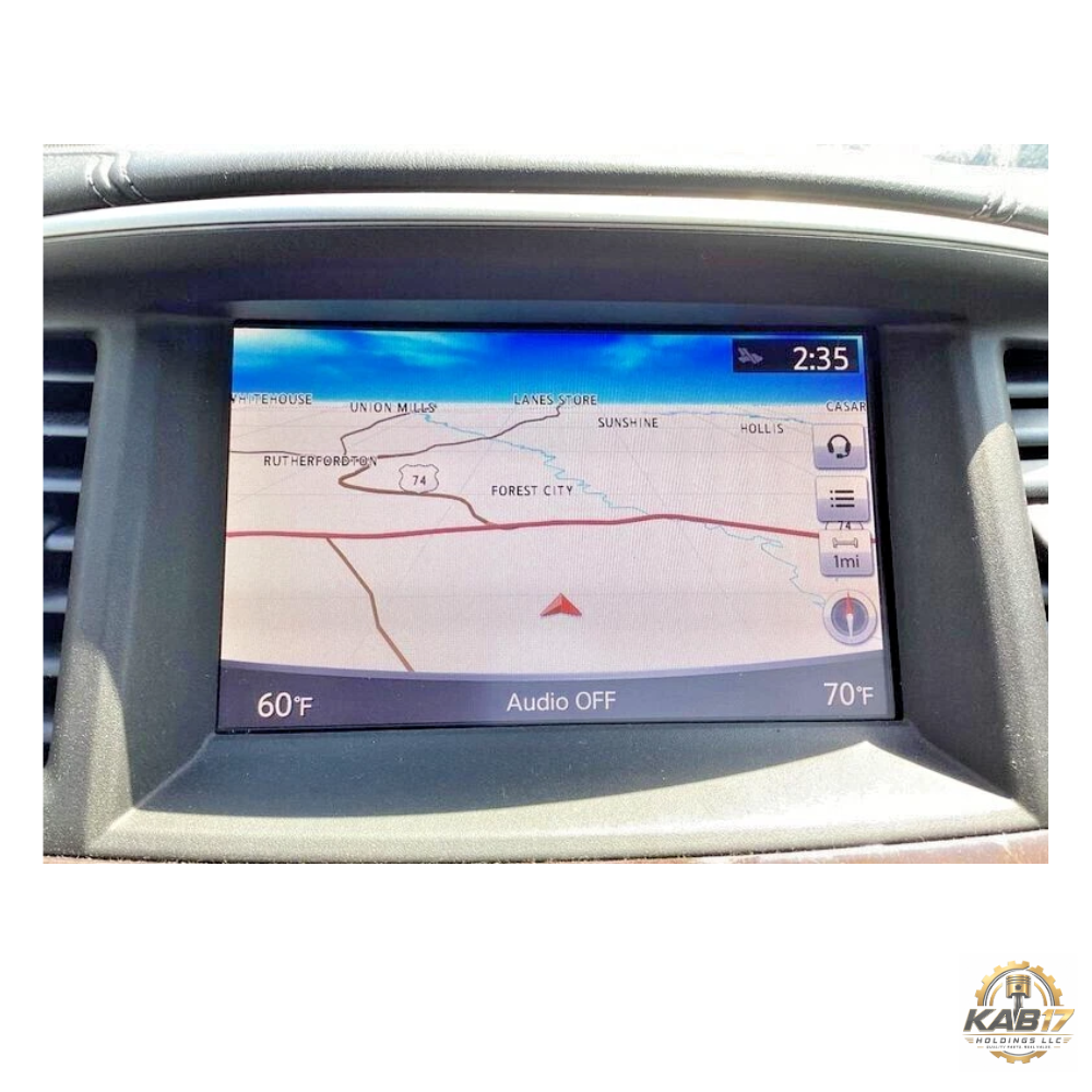 2017 Nissan Pathfinder Armada QX60 Touch Screen NAVIGATION Radio Display OEM — view 2