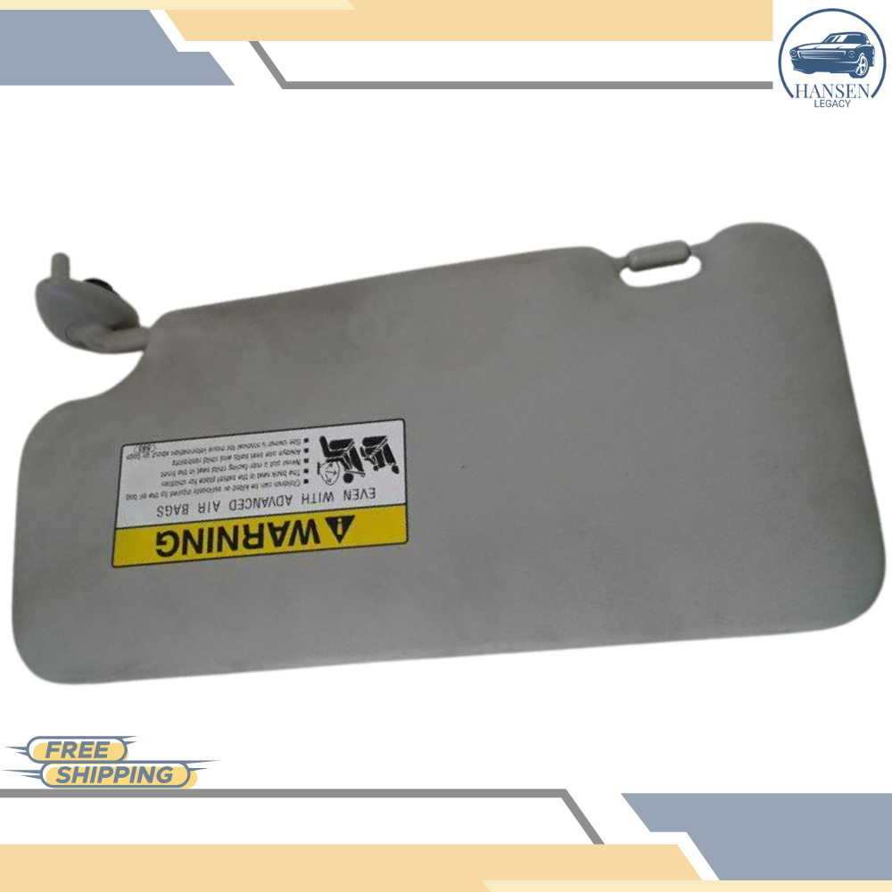 2015–2020 Honda Fit Passenger RH Sun Visor OEM — view 1