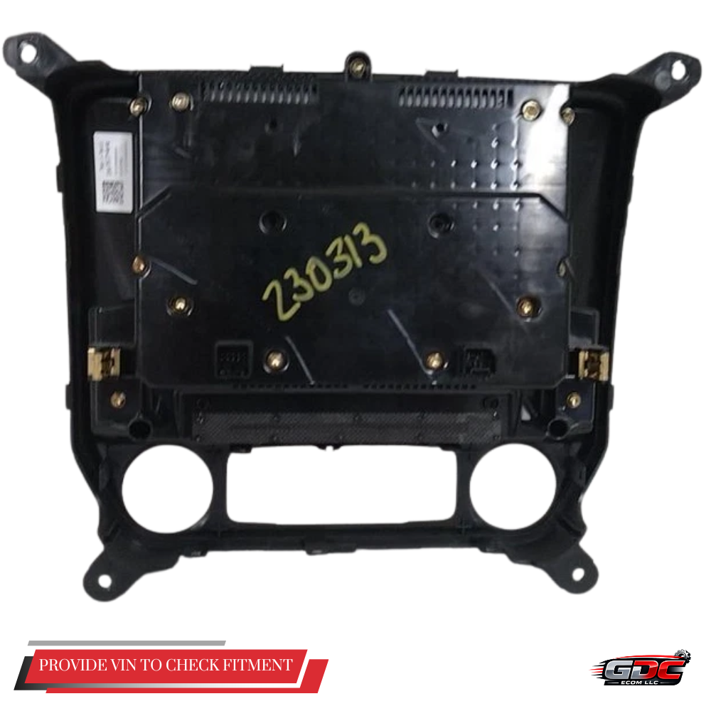 2015–2016 Chevrolet Silverado 1500 2500 Radio Control Panel Screen OEM — view 2