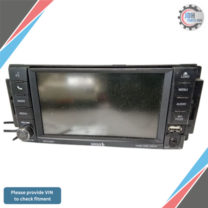 2012–2016 Chrysler Town & Country Multimedia Sat Dvd Radio RBZ OEM — view 1