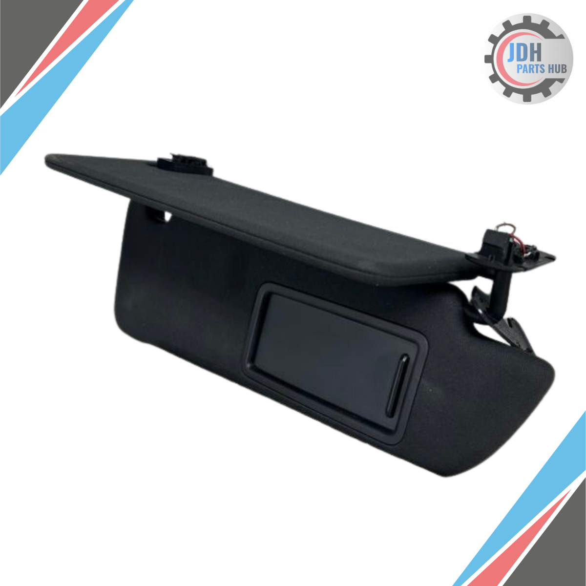 2017–2020 Audi Q7 RH Passenger Sun Visor Illuminated OEM — view 2