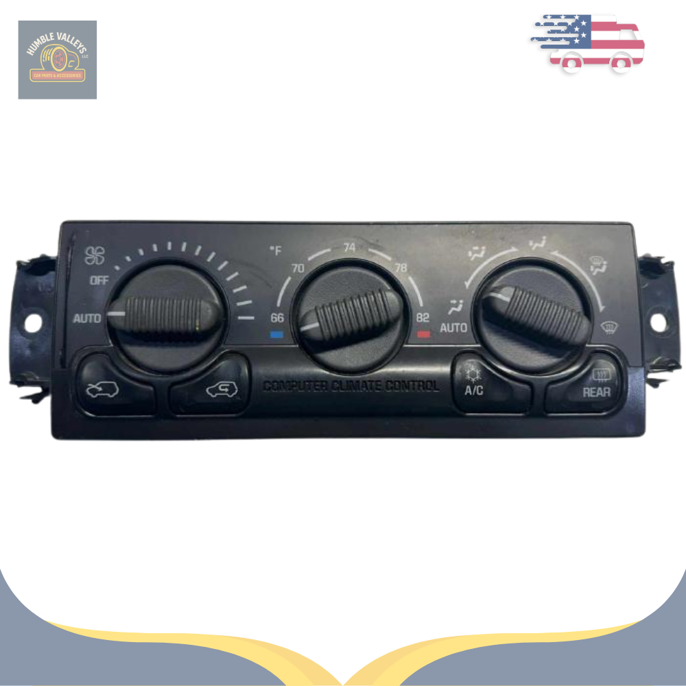 2000–2002 Chevrolet Suburban 1500 2500 AC Heater Temperature Control OEM — view 1