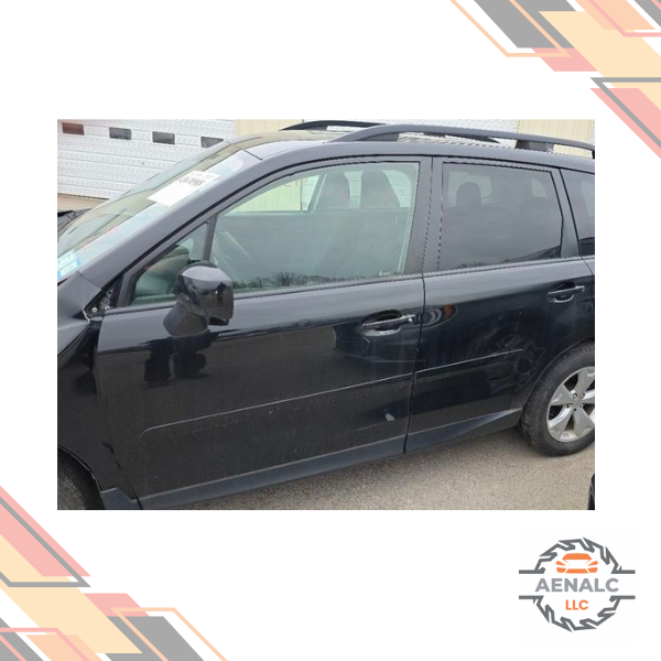 2014–2016 Subaru Forester LH Driver Side View Door Mirror Assembly Black Left — view 1