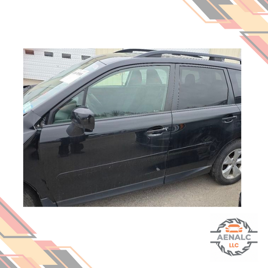 2014–2016 Subaru Forester LH Driver Side View Door Mirror Assembly Black Left — view 1