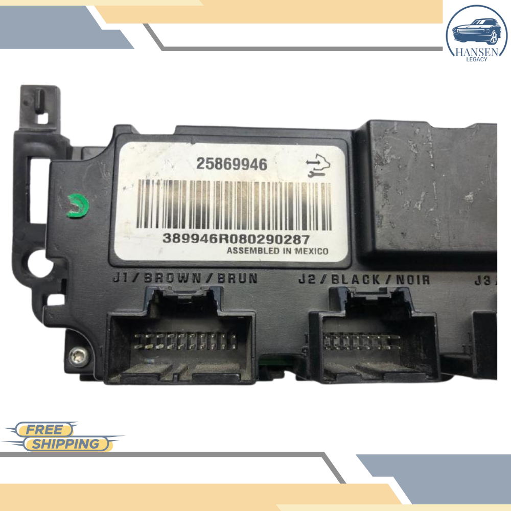 2007–2011 GMC Yukon Dash Mounted Heater AC Temperature Control OEM — view 5