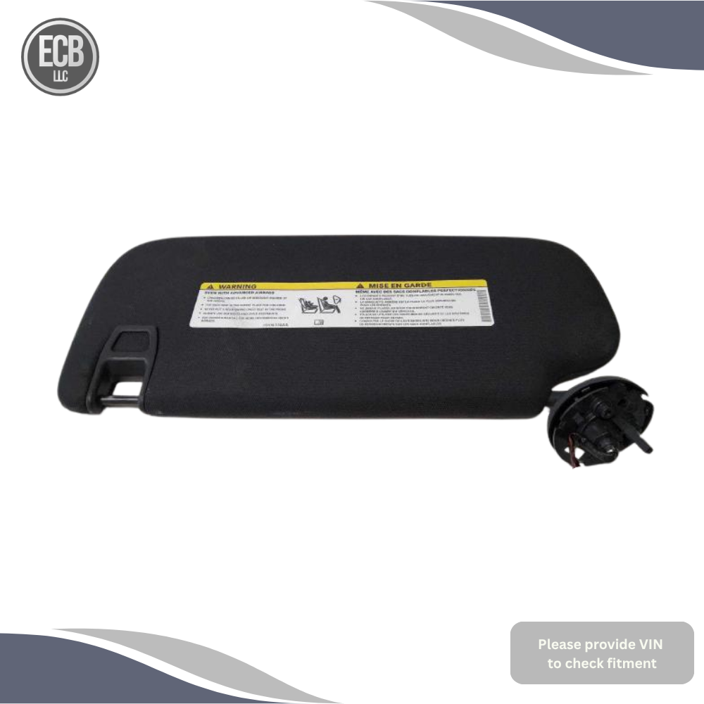 2014–2022 Jeep Grand Cherokee Passenger RH Sun Visor OEM — view 2