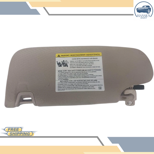 2018–2020 Lincoln MKZ Passenger RH Sun Visor OEM — view 1