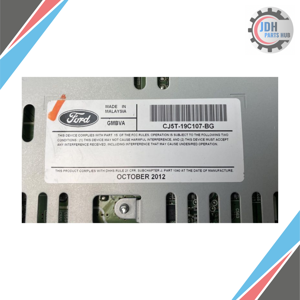 2013–2015 Ford Escape OEM Radio Receiver AM/FM CD/MP3 OEM — view 5