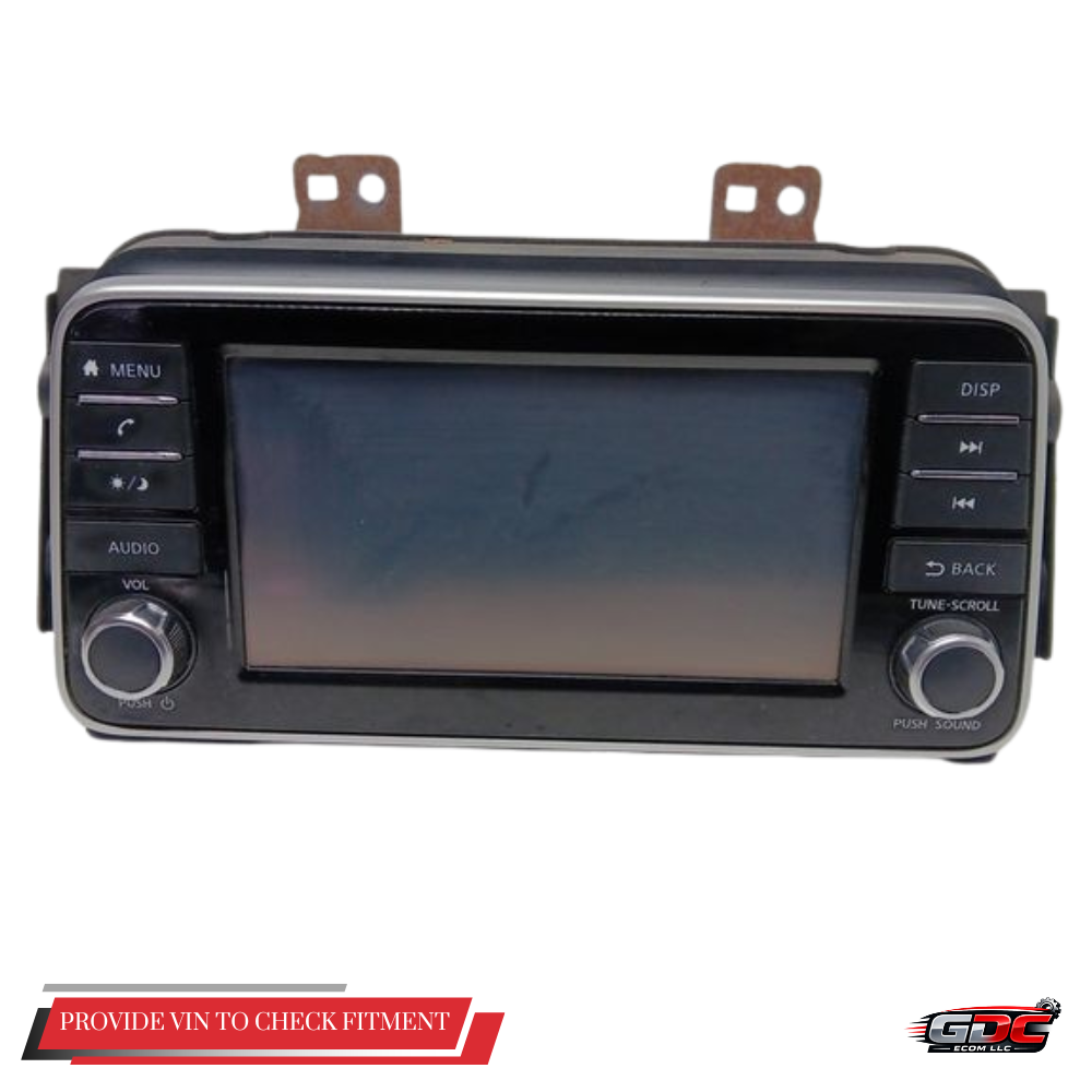 2020–2021 Nissan Versa Audio Radio Receiver Display Screen without Navigation OEM — view 1