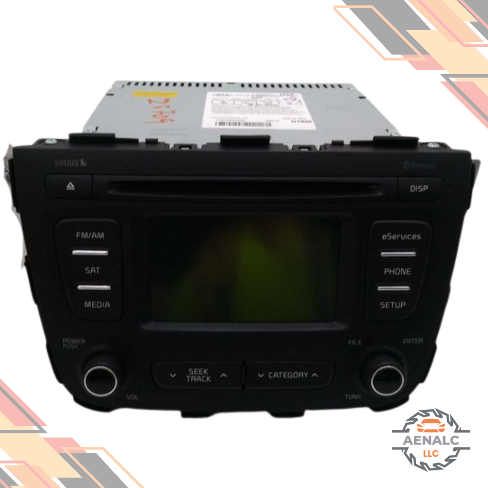 2014–2015 KIA Sorento Radio AM FM CD Player Receiver with Telematics UVO OEM — view 1