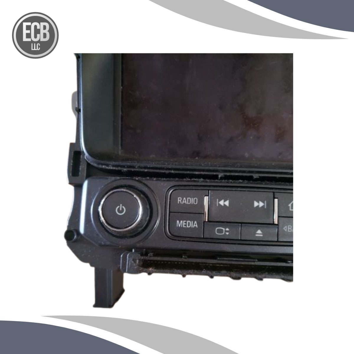 2017–2020 GMC Yukon Radio Control Panel with Display Screen OEM — view 3