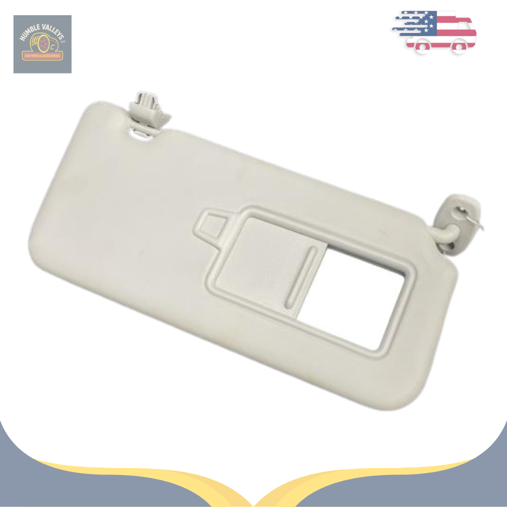 2020–2022 Kia Soul RH Passenger Sunvisor Sun Visor with Mirror OEM — view 3