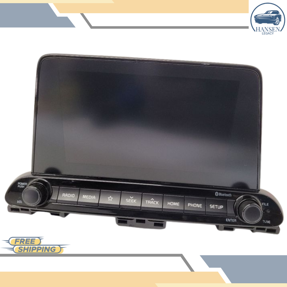 2019–2020 Kia Forte Sedan Radio Receiver Display Screen OEM — view 1