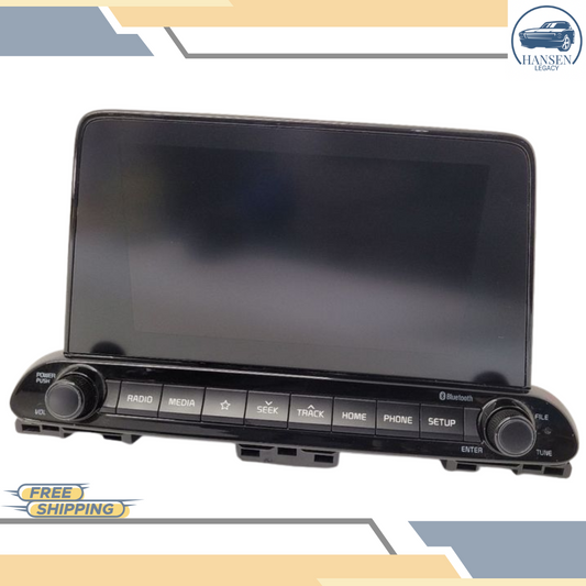 2019–2020 Kia Forte Sedan Radio Receiver Display Screen OEM — view 1