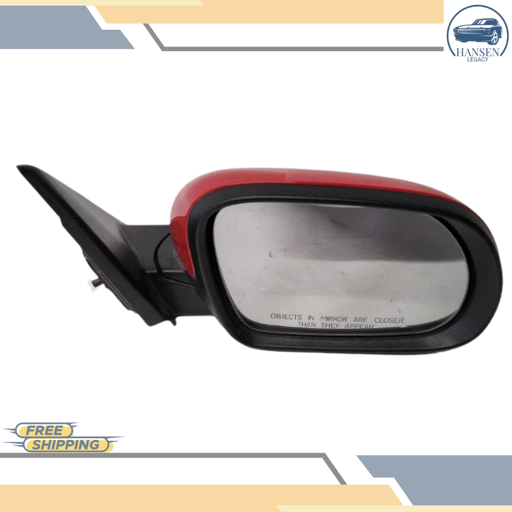 2020–2023 Kia Soul Right Passenger Side Mirror Assembly Red OEM — view 1