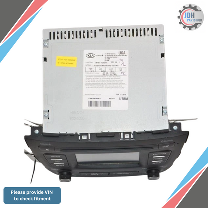 2014–2015 Kia Sorento CD MP3 Player Radio Media Receiver with Satellite & UVO OEM — view 5