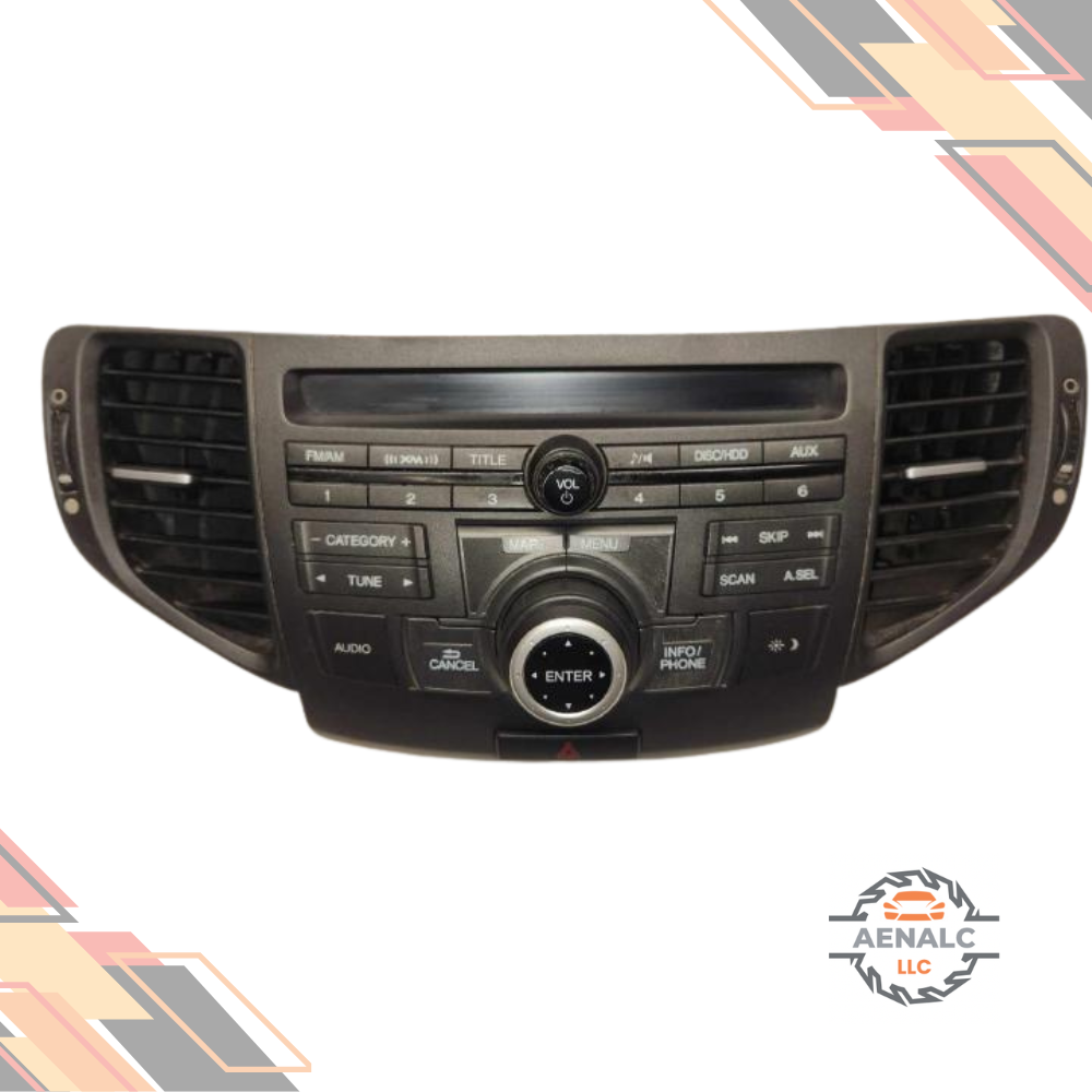 2011–2014 Acura TSX Radio Navigation Control switch Panel OEM — view 1