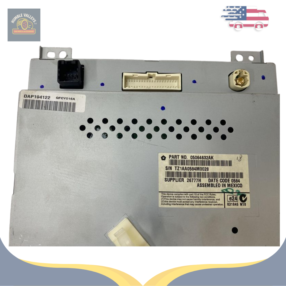 2011–2014 Chrysler 300 Dodge Charger Radio Info Information Display Screen OEM — view 4