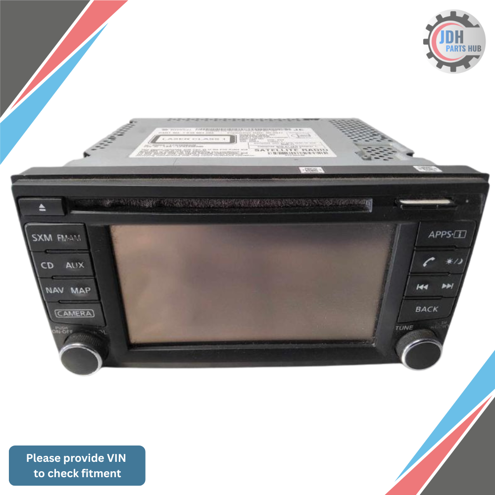 2015–2019 Nissan NV1500 NV2500 Radio AM/FM CD Player Receiver with Navigation OEM — view 1