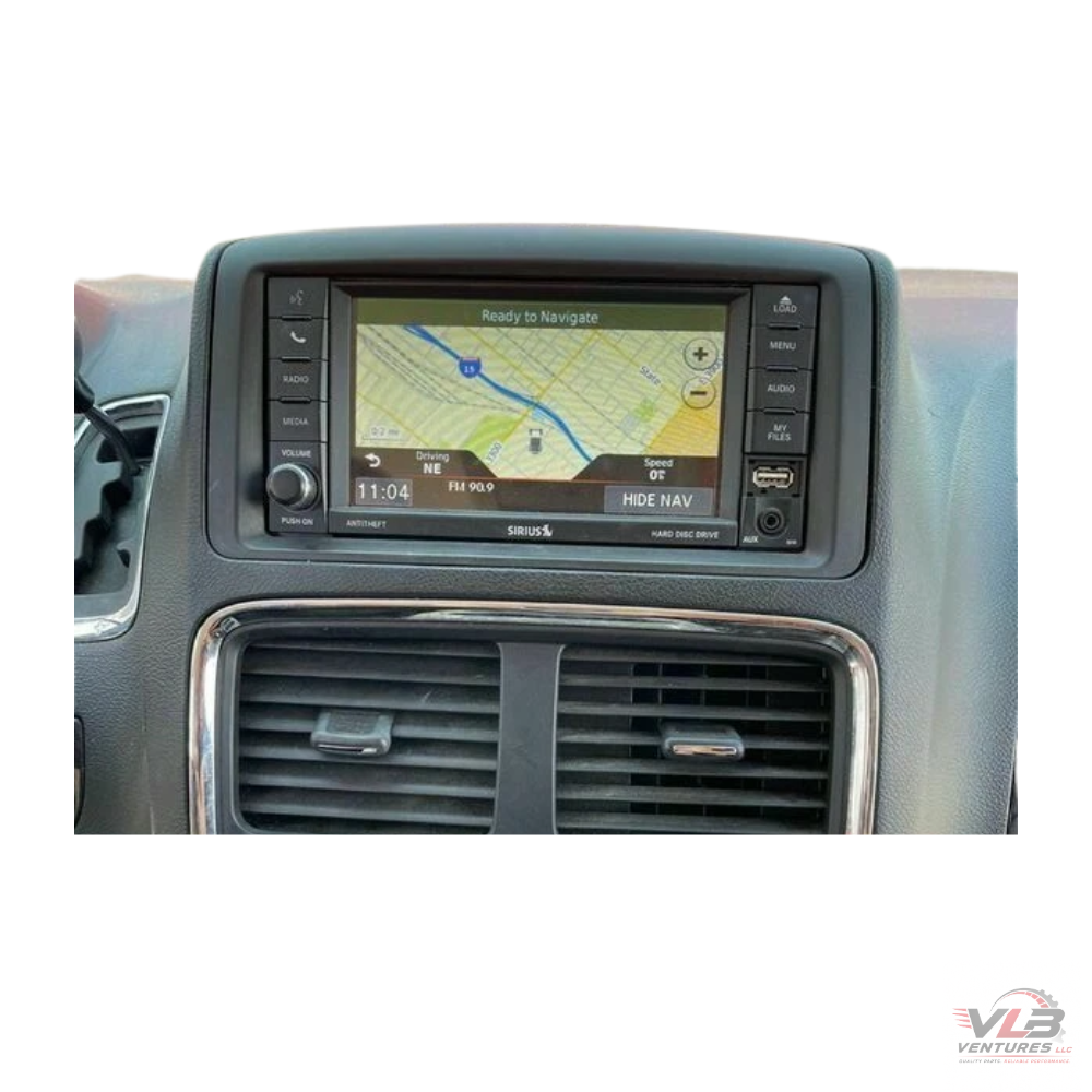 2012–2019 Chrysler Town Country Radio Display Receiver RHB NAV OEM — view 2