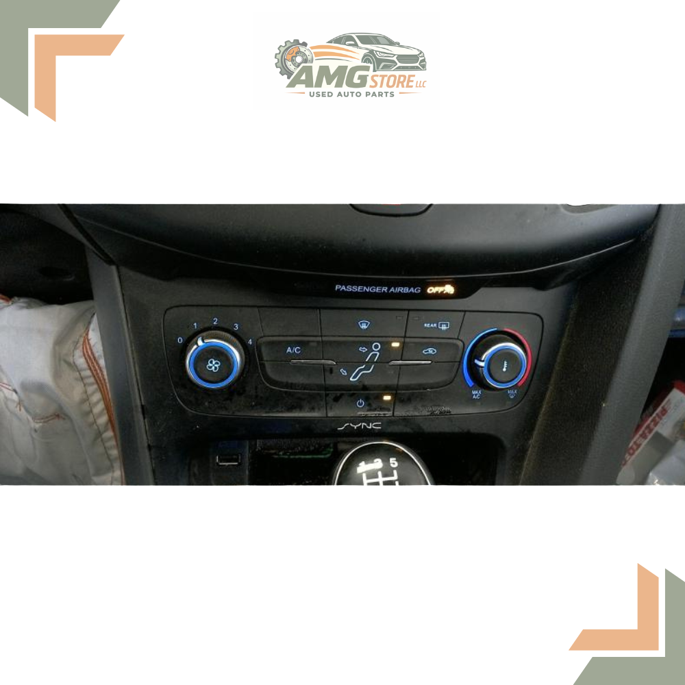 2015–2018 Ford Focus A/C AC Heater Temperature Control — view 2
