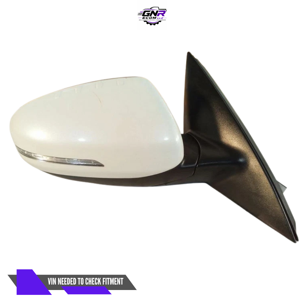 2014–2016 Kia Optima Right Passenger Side View Door Mirror White — view 2