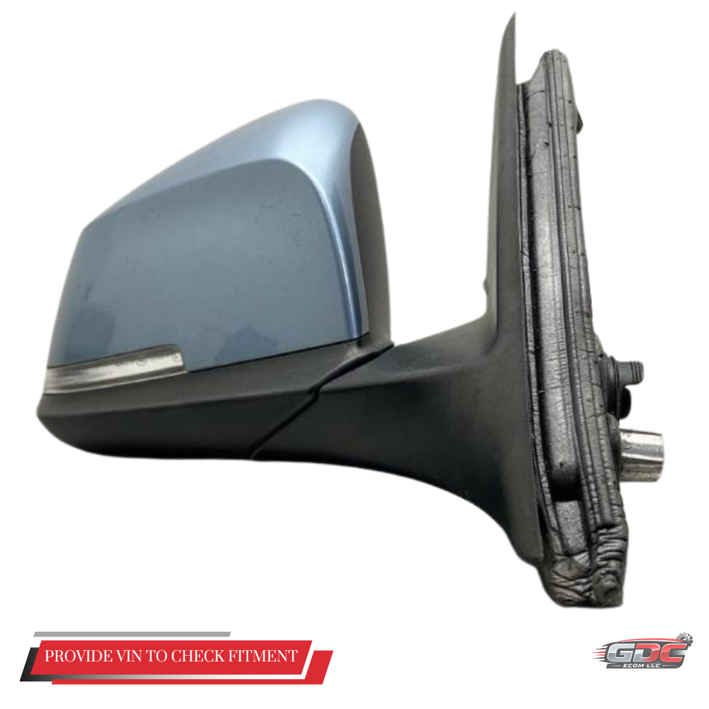 2013–2018 BMW 320I Passenger RH Side View Mirror Assembly OEM — view 1