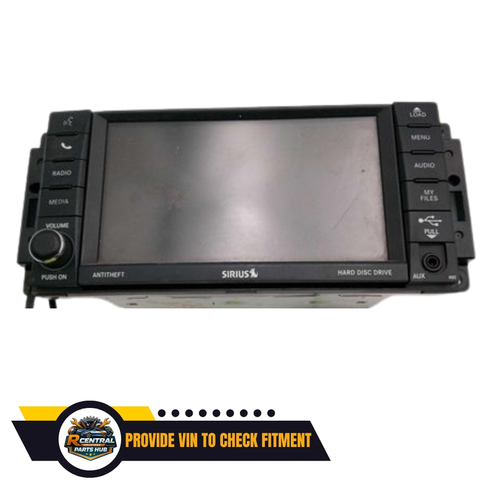 2010–2012 Dodge Ram 1500 2500 Pickup Radio AM FM DVD Player Receiver ID RBZ OEM — view 1