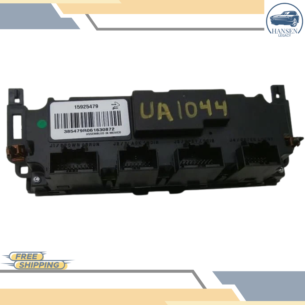 2007–2011 GMC Yukon Dash Mounted Heater AC Temperature Control OEM — view 3