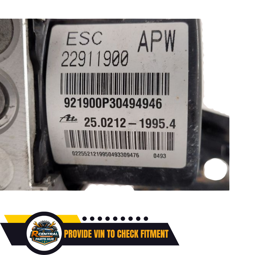 2007 Chevrolet Equinox ABS Anti Lock Brake Actuator Pump — view 3