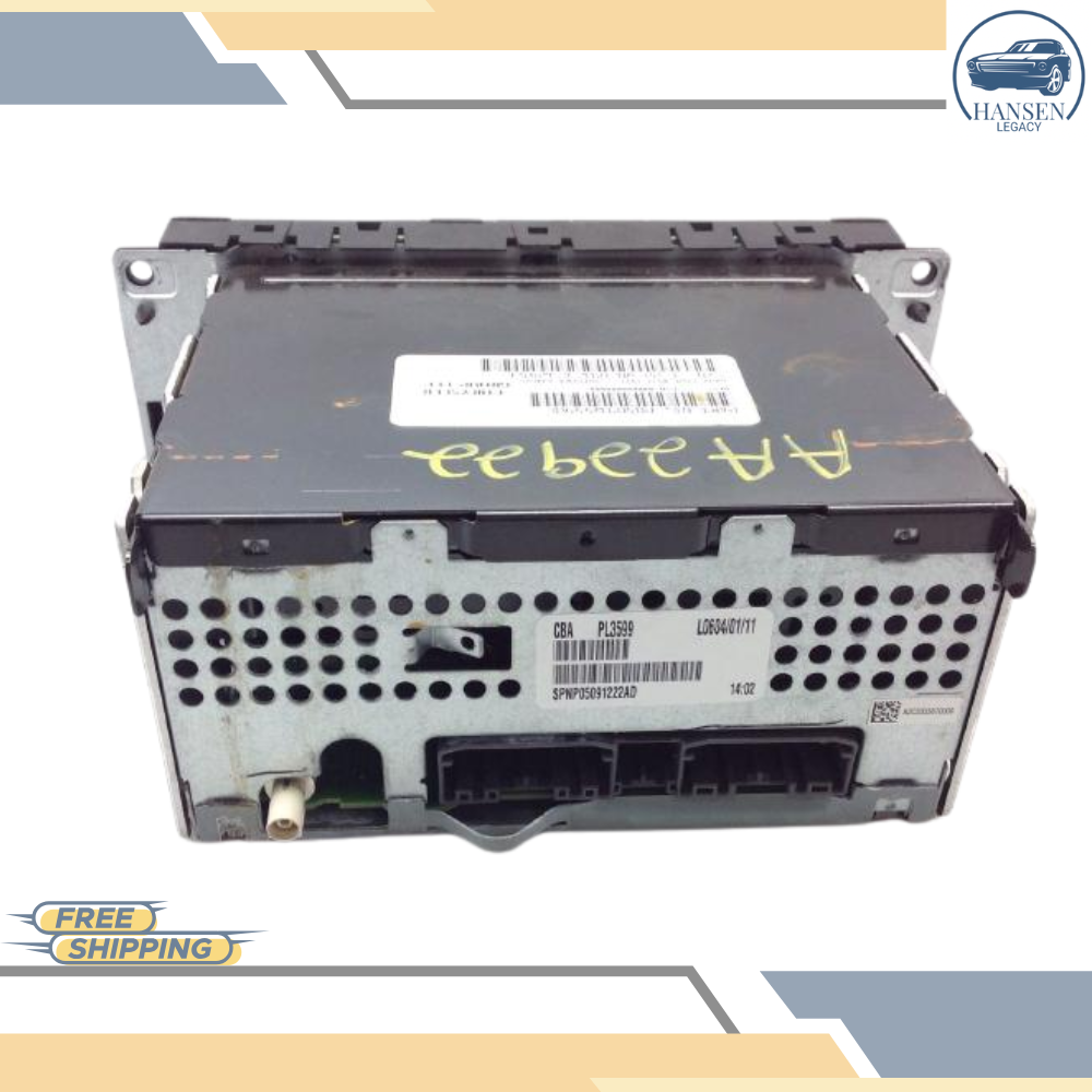 2011–2012 Dodge Caliber AM FM CD MP3 Radio Receiver RES OEM — view 4