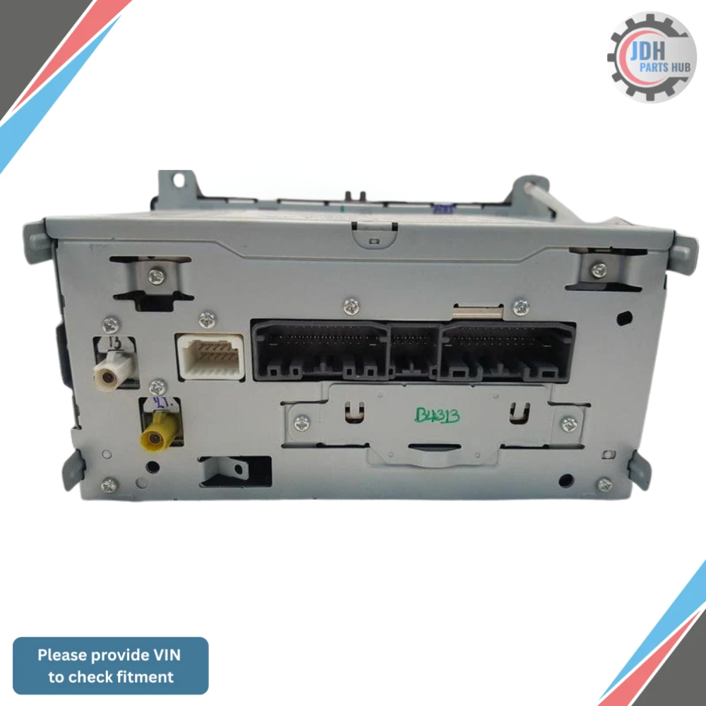 2013 Jeep Grand Cherokee Radio with Navigation Sat CD DVD HDD Face ID RHB OEM — view 2