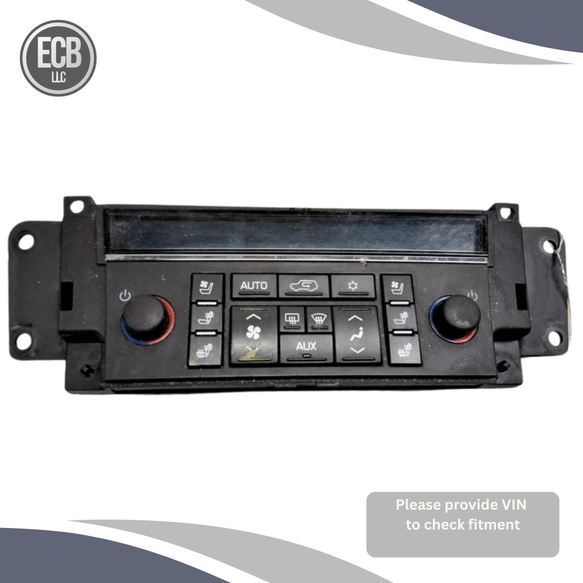 2007–2011 Cadillac Escalade-ESV AC Heater Temperature Climate Control OEM — view 1