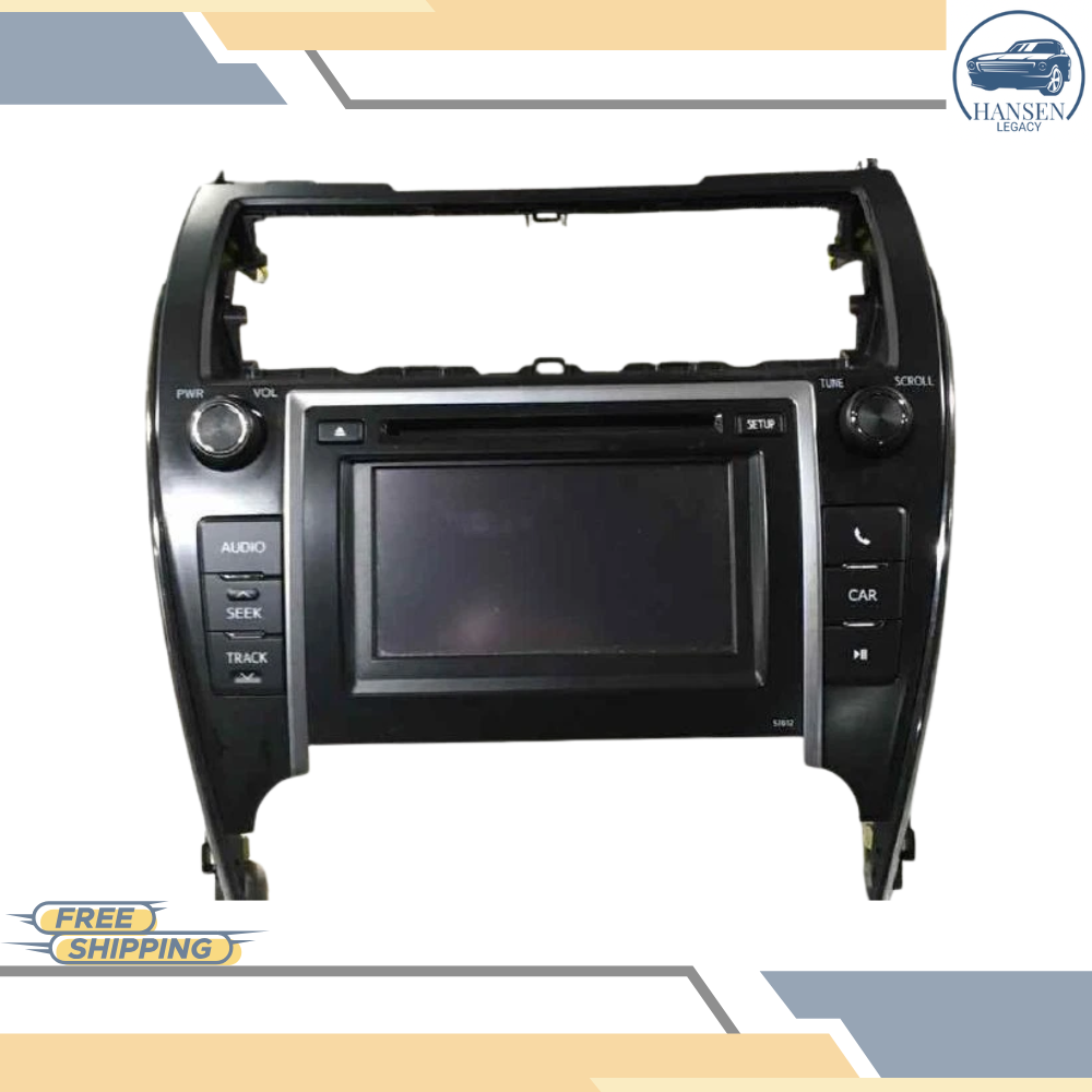 2012 TOYOTA CAMRY RADIO DISPLAY & RECEIVER 57012 OEM 12 — view 1