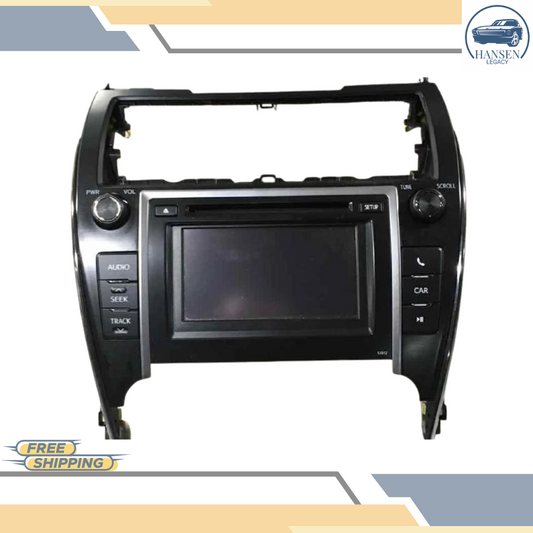 2012 TOYOTA CAMRY RADIO DISPLAY & RECEIVER 57012 OEM 12 — view 1