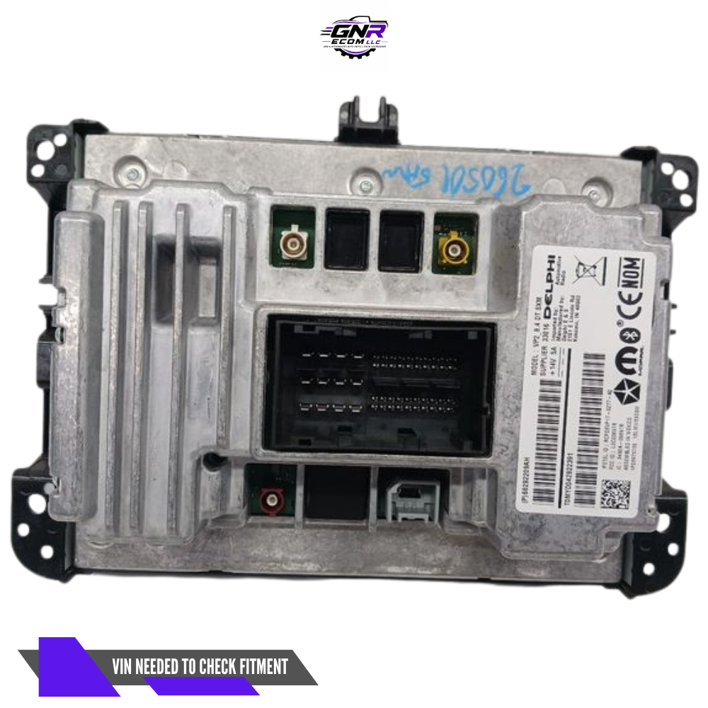 2019 Dodge Ram 1500 New Style 8.4 Radio Display Receiver 68292209AH OEM — view 2