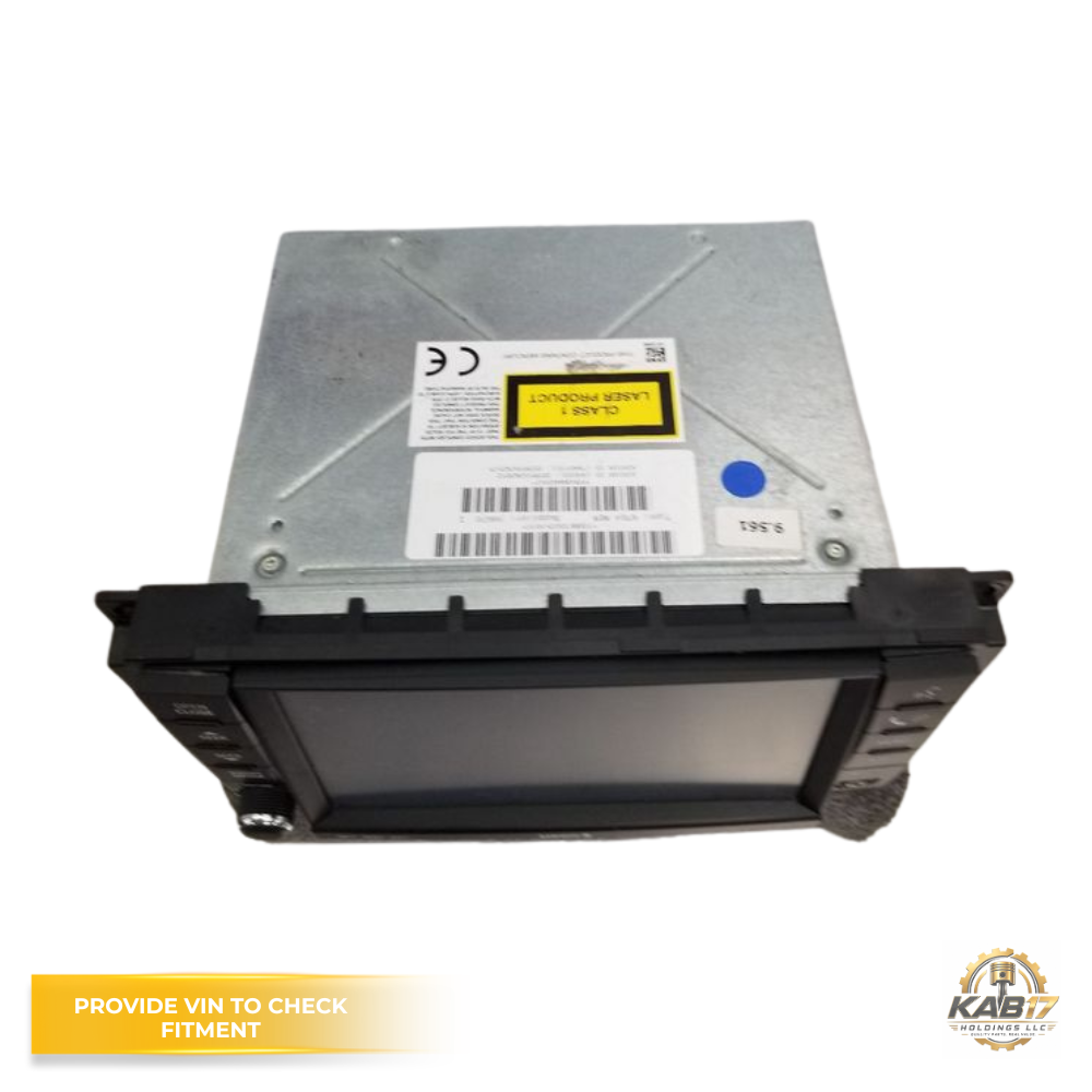 2008–2010 Jeep Grand Cherokee Radio AM FM DVD Player Receiver Navigation OEM — view 3