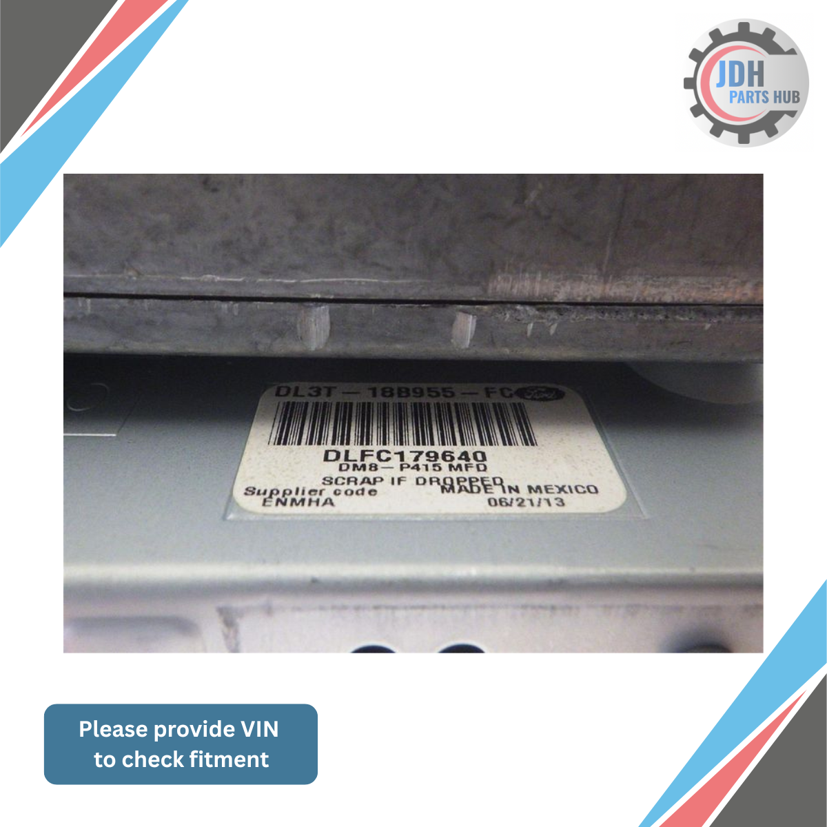 2013–2014 Ford F150 8? Radio Info Display Screen OEM — view 3