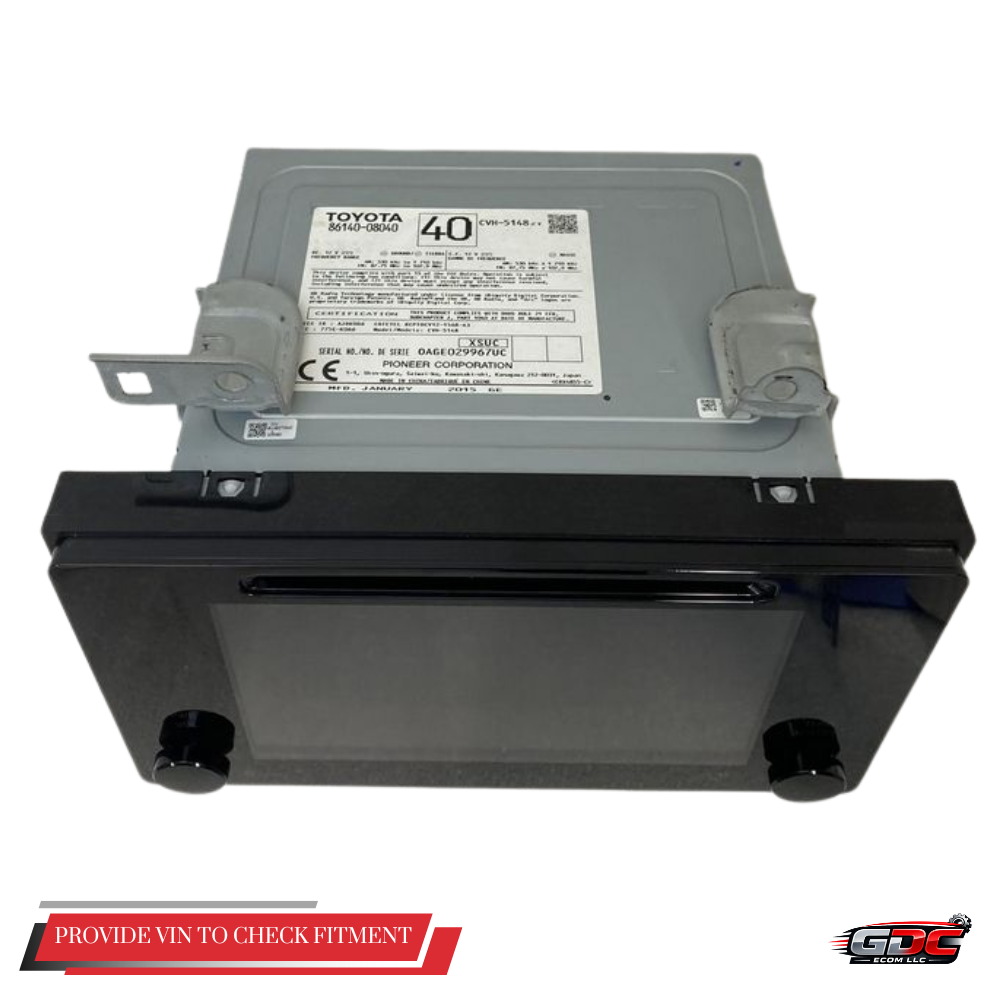 2015 Toyota Sienna AM-FM-CD Radio Receiver P10982 OEM — view 2