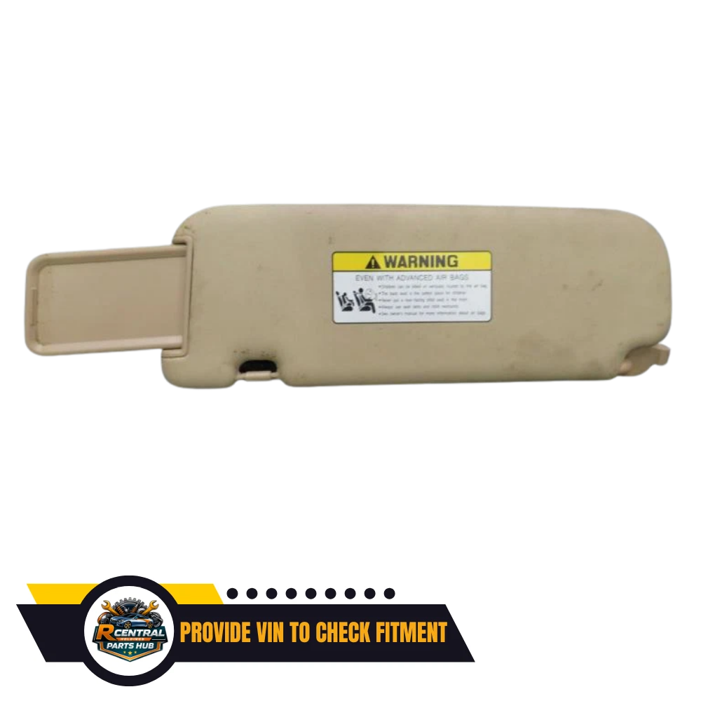 2011–2013 Hyundai Elantra Passenger RH Sun Visor OEM — view 2