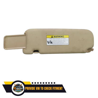 2011–2013 Hyundai Elantra Passenger RH Sun Visor OEM — view 2